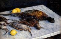 Gustave Caillebotte - Game Birds And Lemons